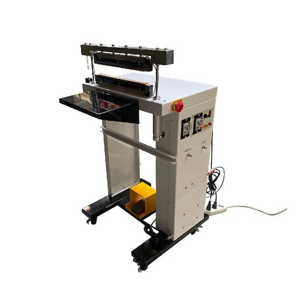 12" W-Series Pneumatic Pass Thru Double Impulse Sealer w/ 5mm Seal Width, 220V Only